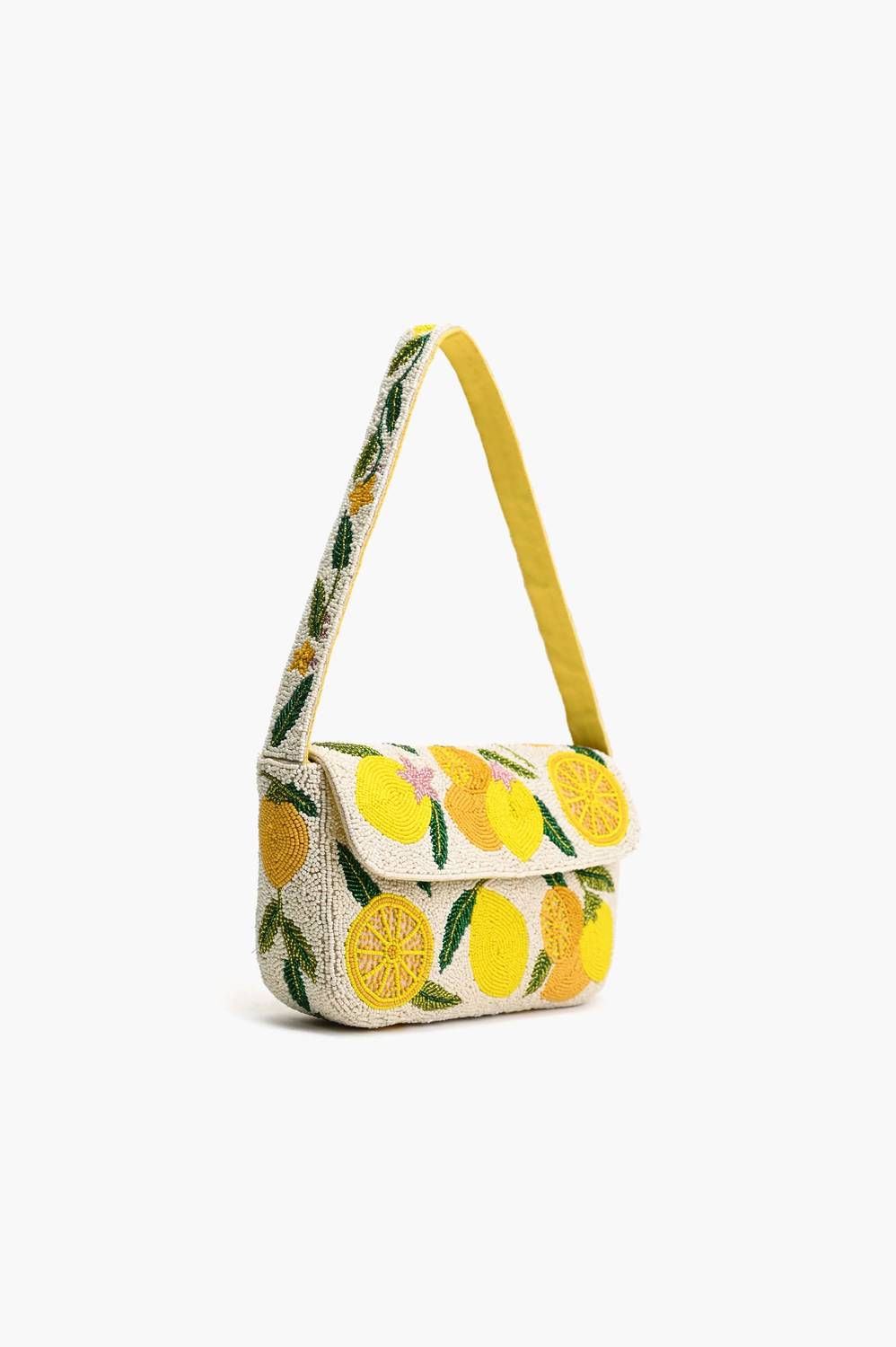 America & Beyond - Women's Make Lemonade Beaded Bag