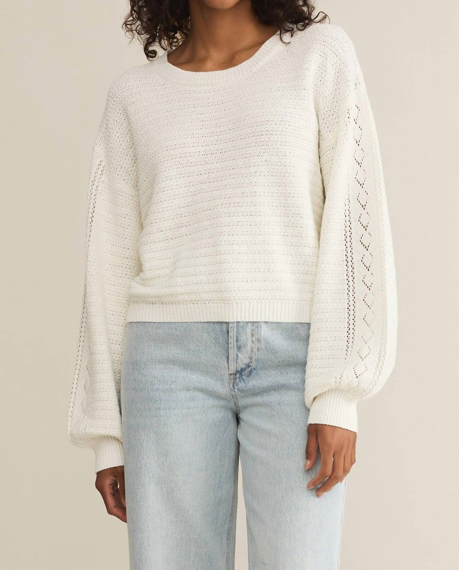 Z Supply - Whitney Crochet Sweater