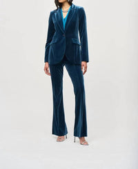 Joseph Ribkoff - Velvet Fitted Blazer