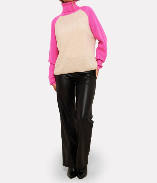 Brodie Cashmere - Susie Cashmere Ribbed Roll Neck Sweater