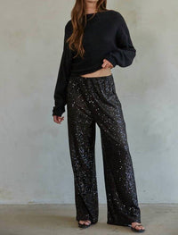 By Together - Flashback Sequin Wide Leg Pants