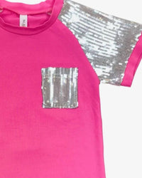 Ml Kids - Girl's Sequin Top