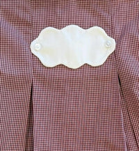 Petit Bebe - Girl's Gingham Tab Dress