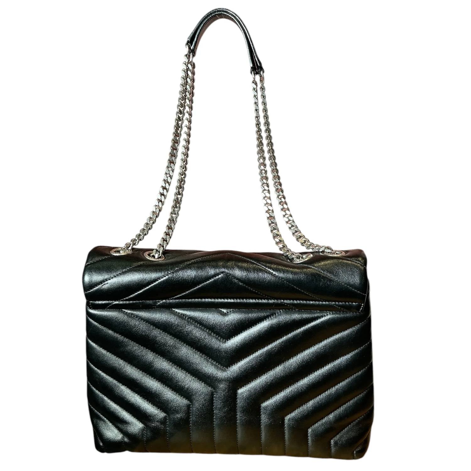 Saint Laurent - Women's Medium Loulou Matelasse Leather Shoulder Bag