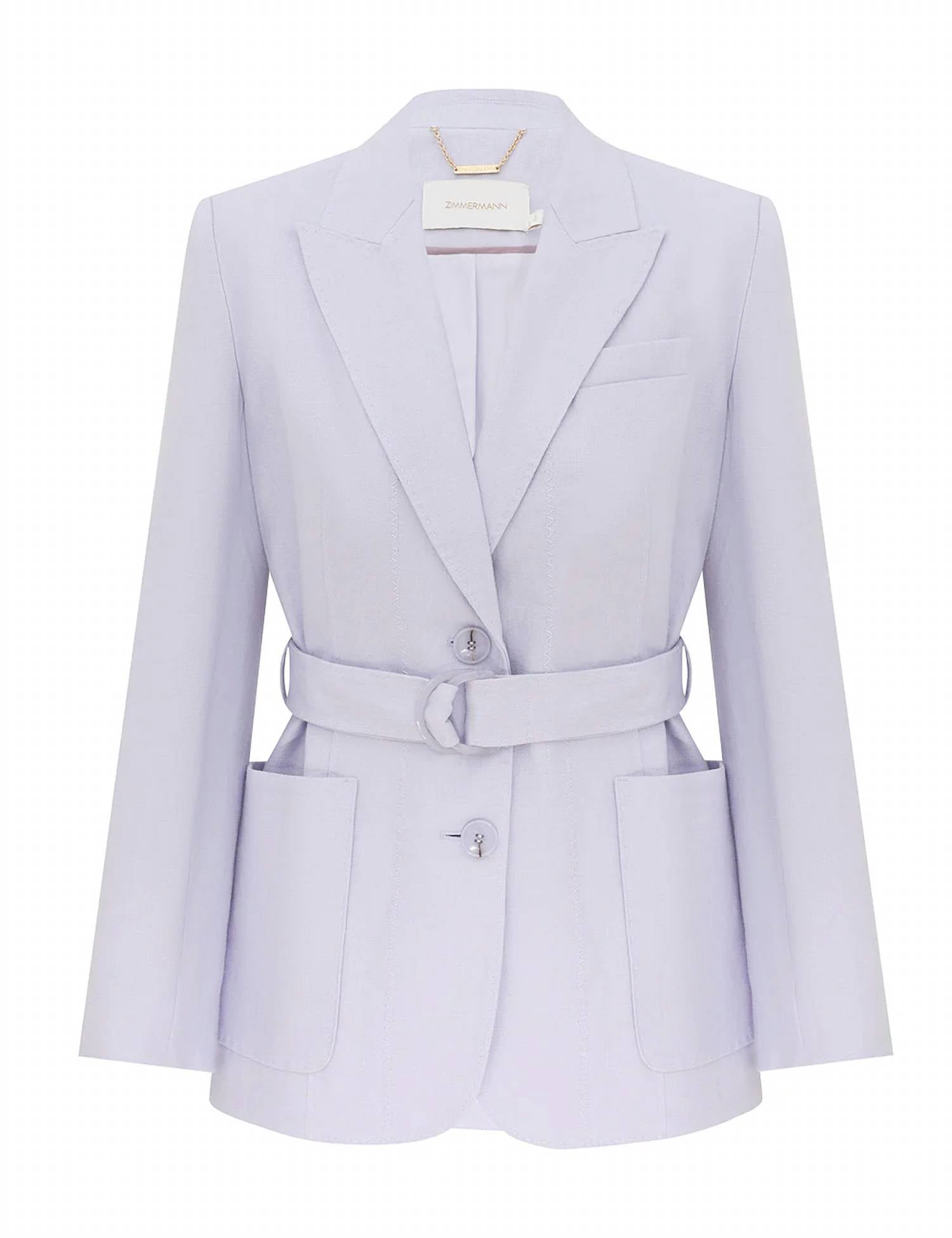 Zimmermann - Luna Belted Blazer