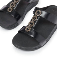 Fitflop - Women's Fino Faux Leather Slide