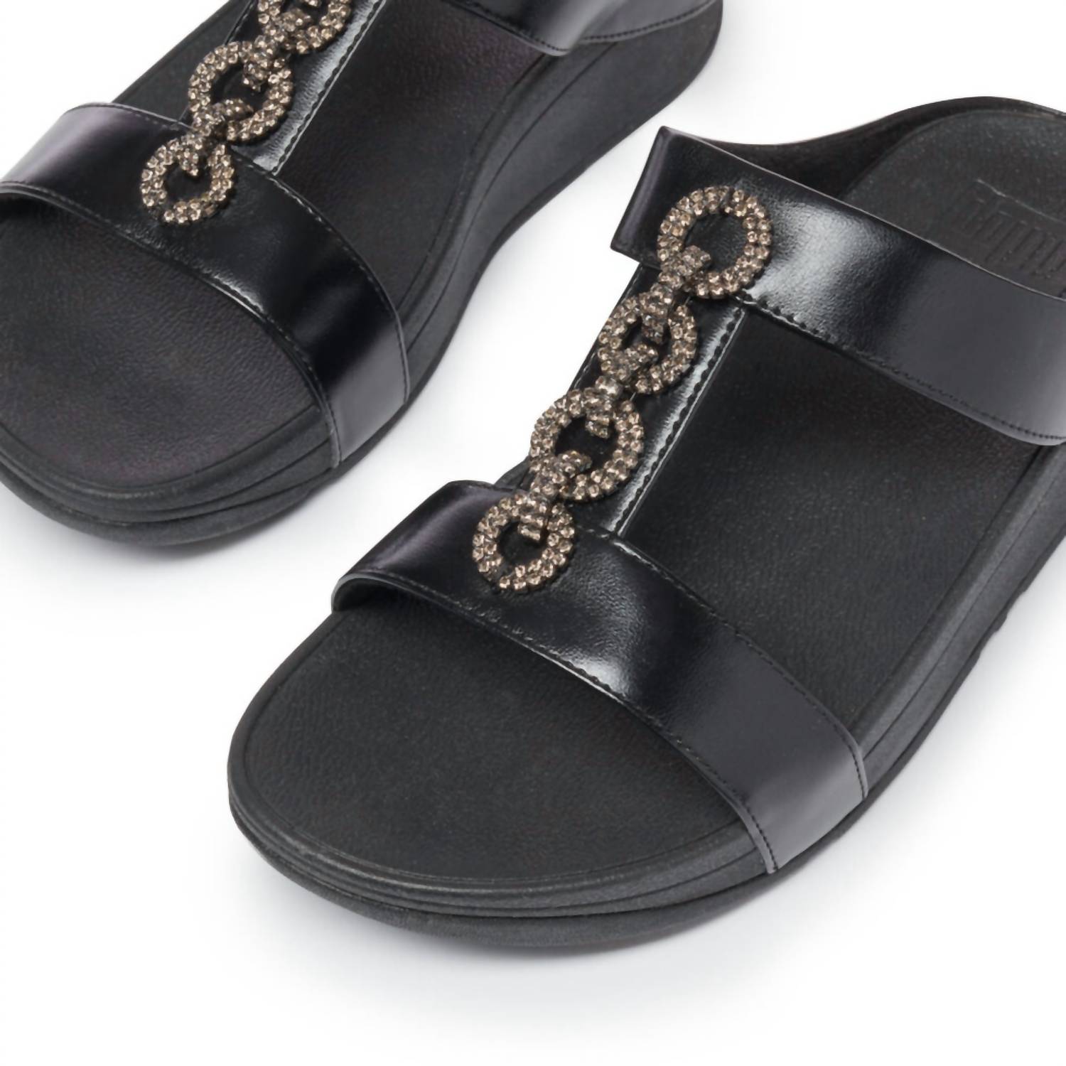 Fitflop - Women's Fino Faux Leather Slide