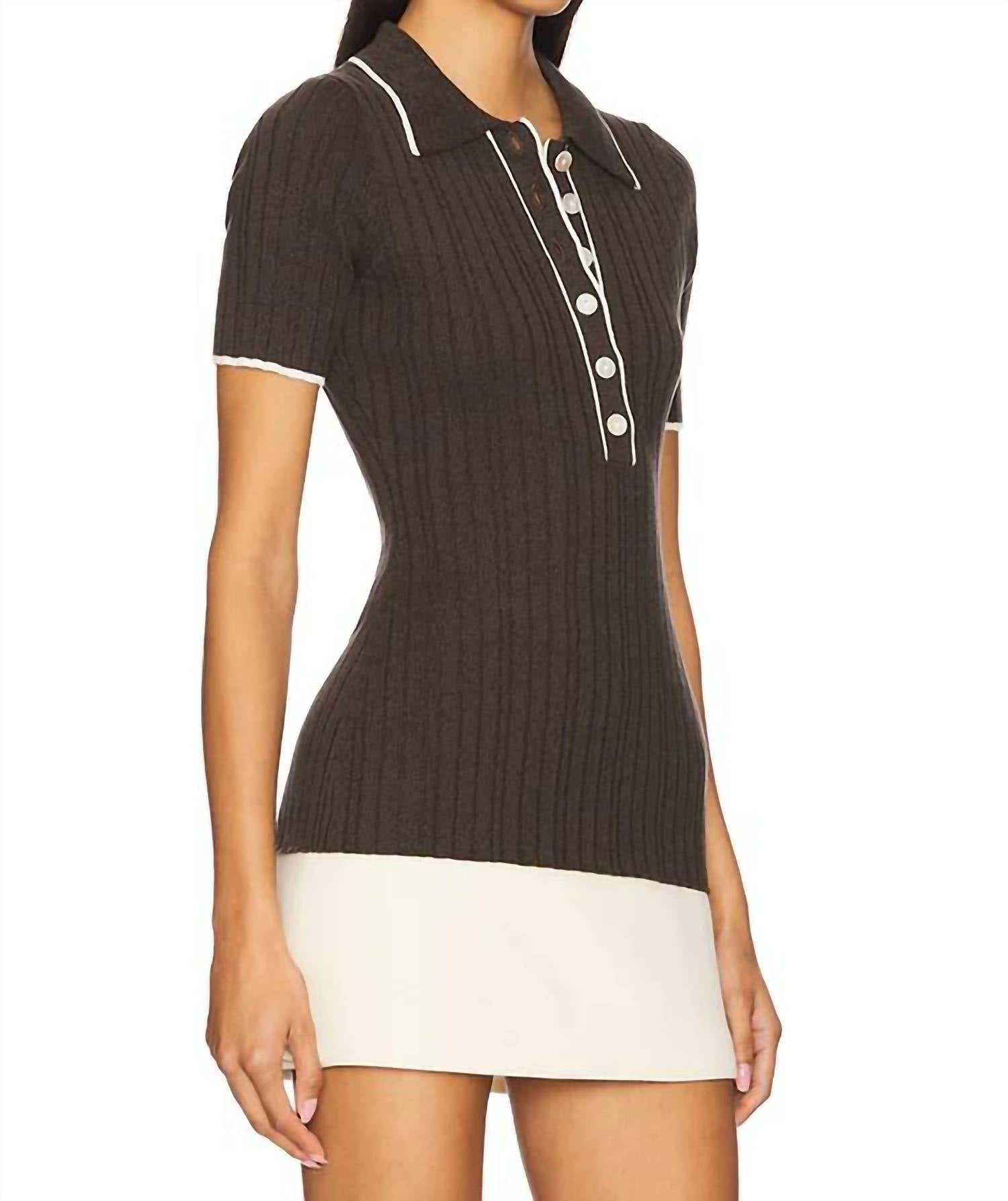 Anna Quan - Zora Button Top