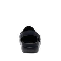 Alegria Women's Skillz Slingback Clogs in black - women's shoe - alternate view