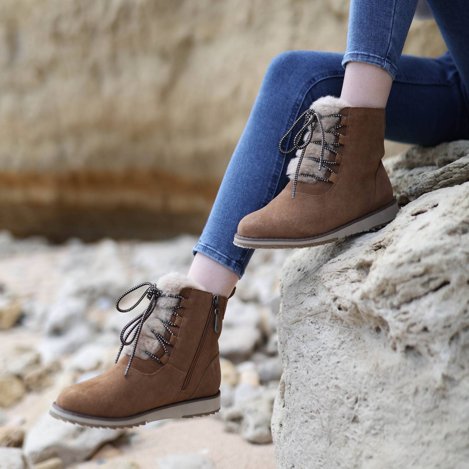 Women's Bernice Lace Up Ankle Boot