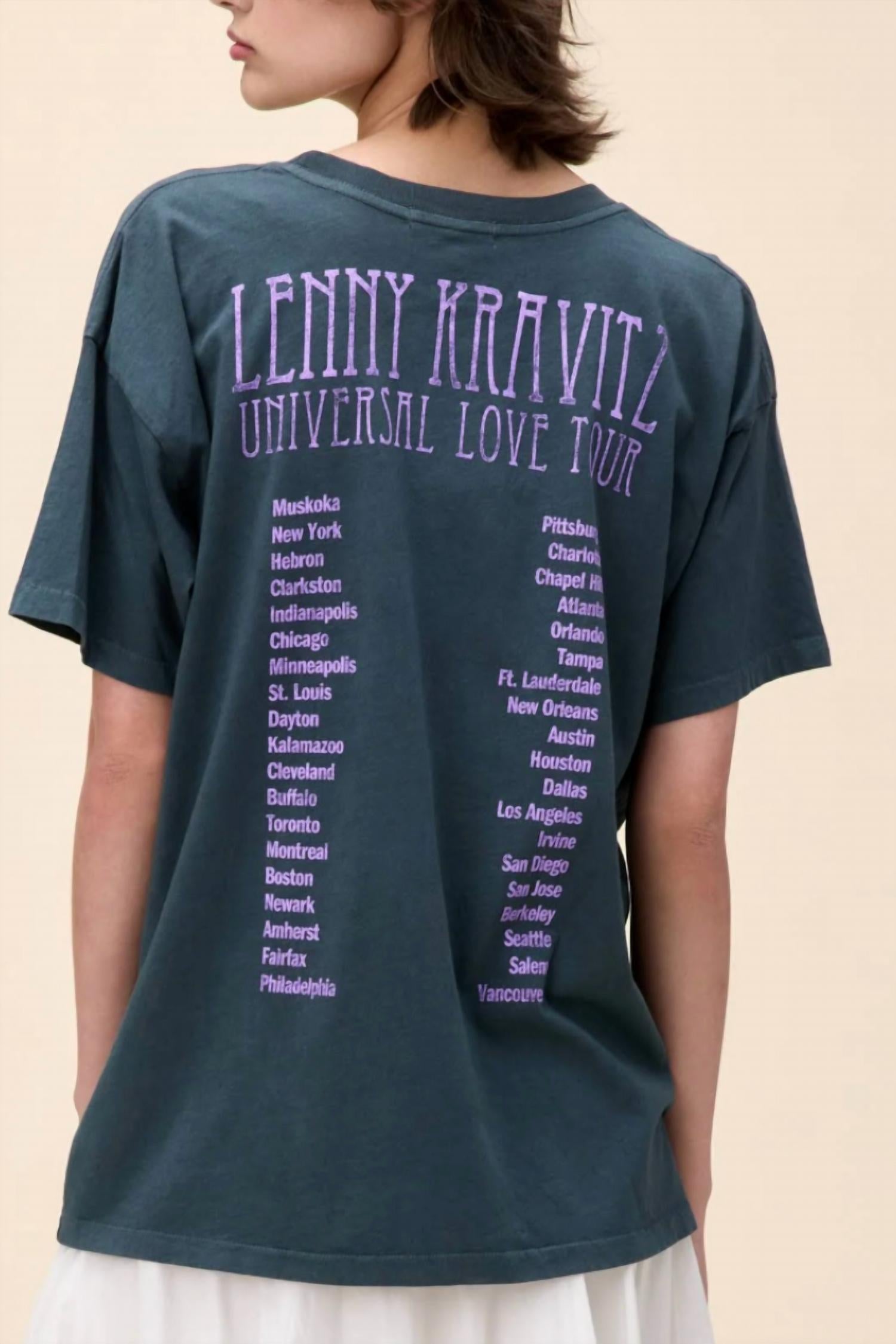 Daydreamer - Lenny Kravitz Universal Love Short Sleevetee