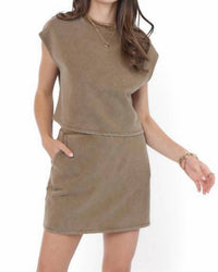 Sadie & Sage - Little Games Terry Knit Skirt