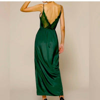Amylynn - Faye Lace Edged Camisole Midi Dress