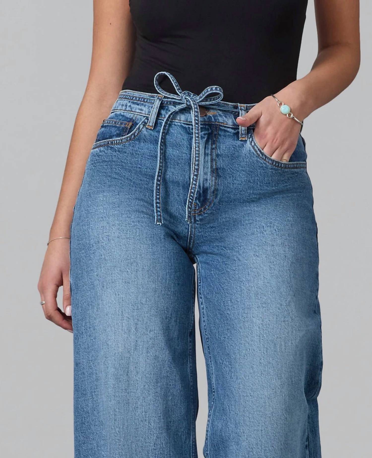 Lola Jeans - Milan Ultra High Rise Wide Leg Jeans