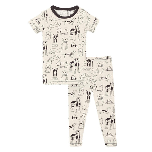 Kickee - Kid's Short Sleeve Pajama Set