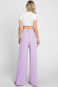 Geegee - Pullover Wide-leg Pants