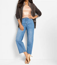 Nic + Zoe - Brick Stitch Knit Jacket