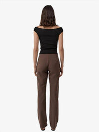 St. Agni - Silk Canvas 90s Minimal Pants