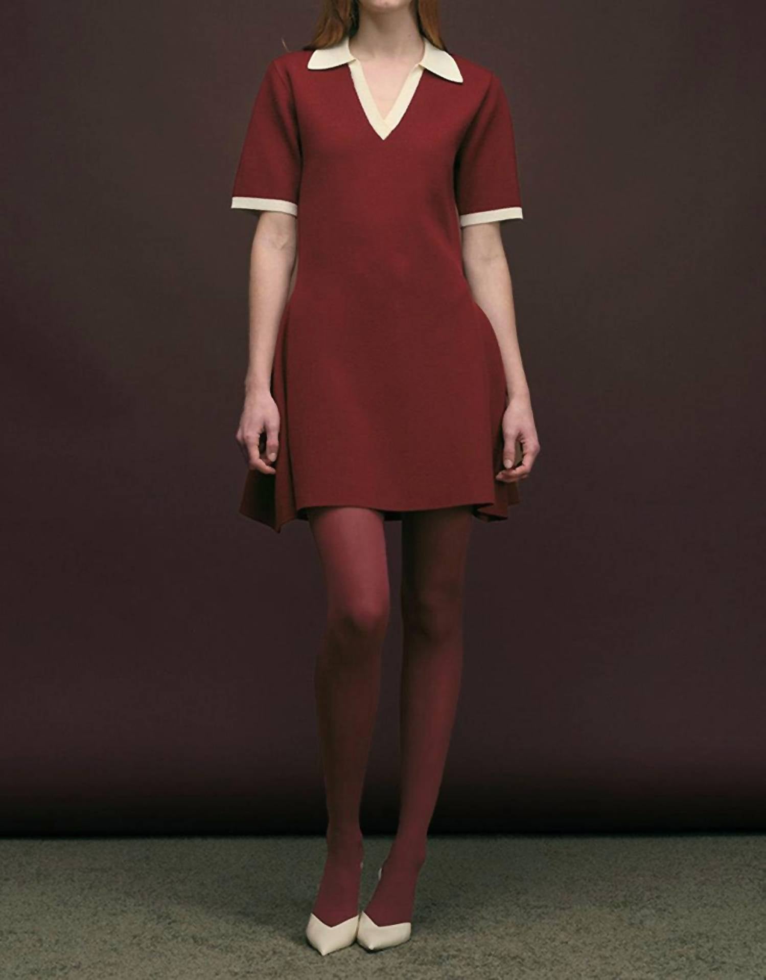 Maude - Tallulah Mini Knit Dress