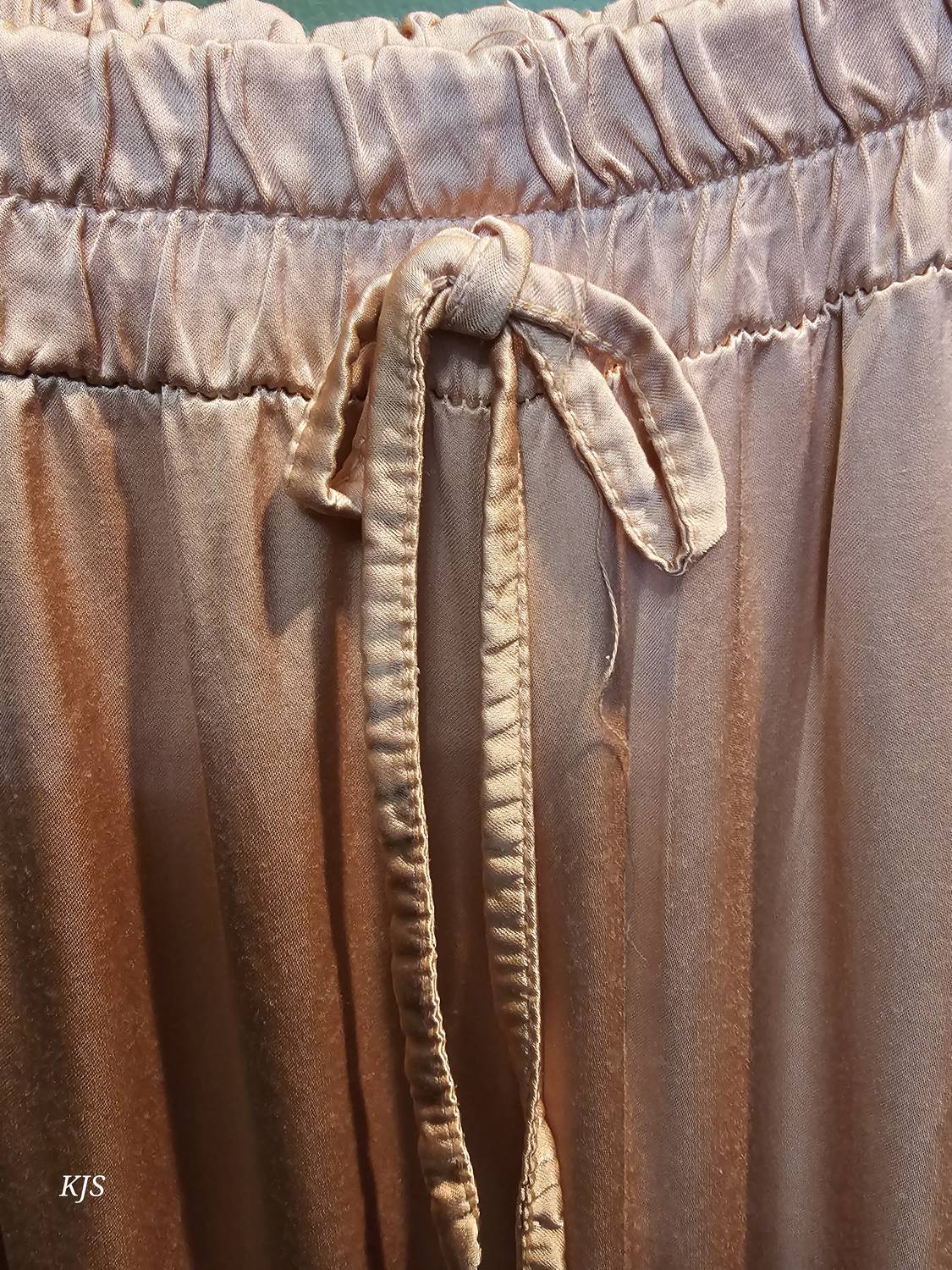 Made In Italy - Women's Silk Pant With Fringe
