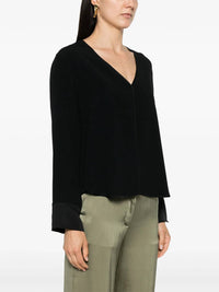 Forte Forte - V-neck Crepe Blouse