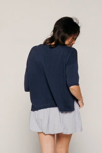 Bibi - Lisa Boxy Knitted Top