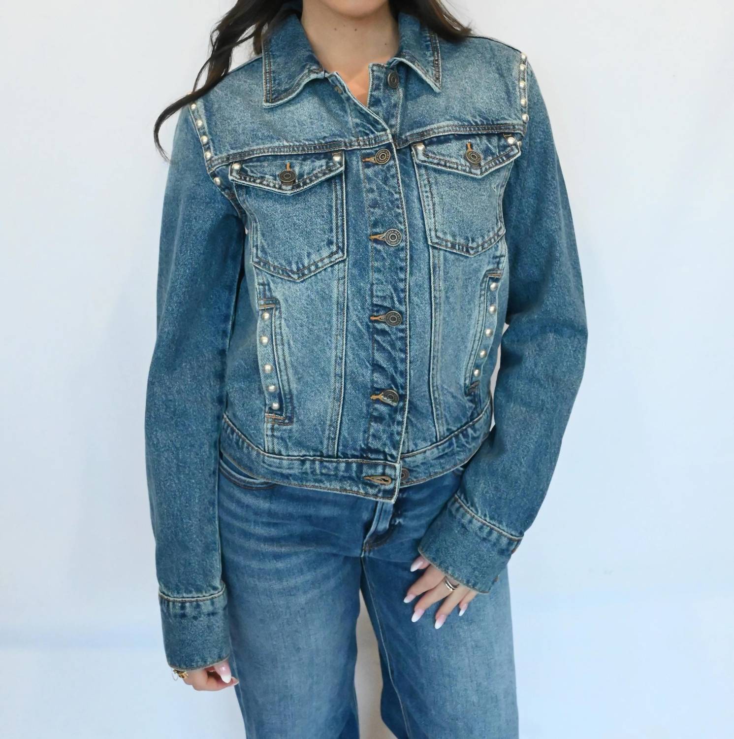 Hidden - Denim Trucker Jacket