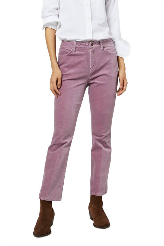 Ann Mashburn - Flare Cropped Five Pocket Jeans