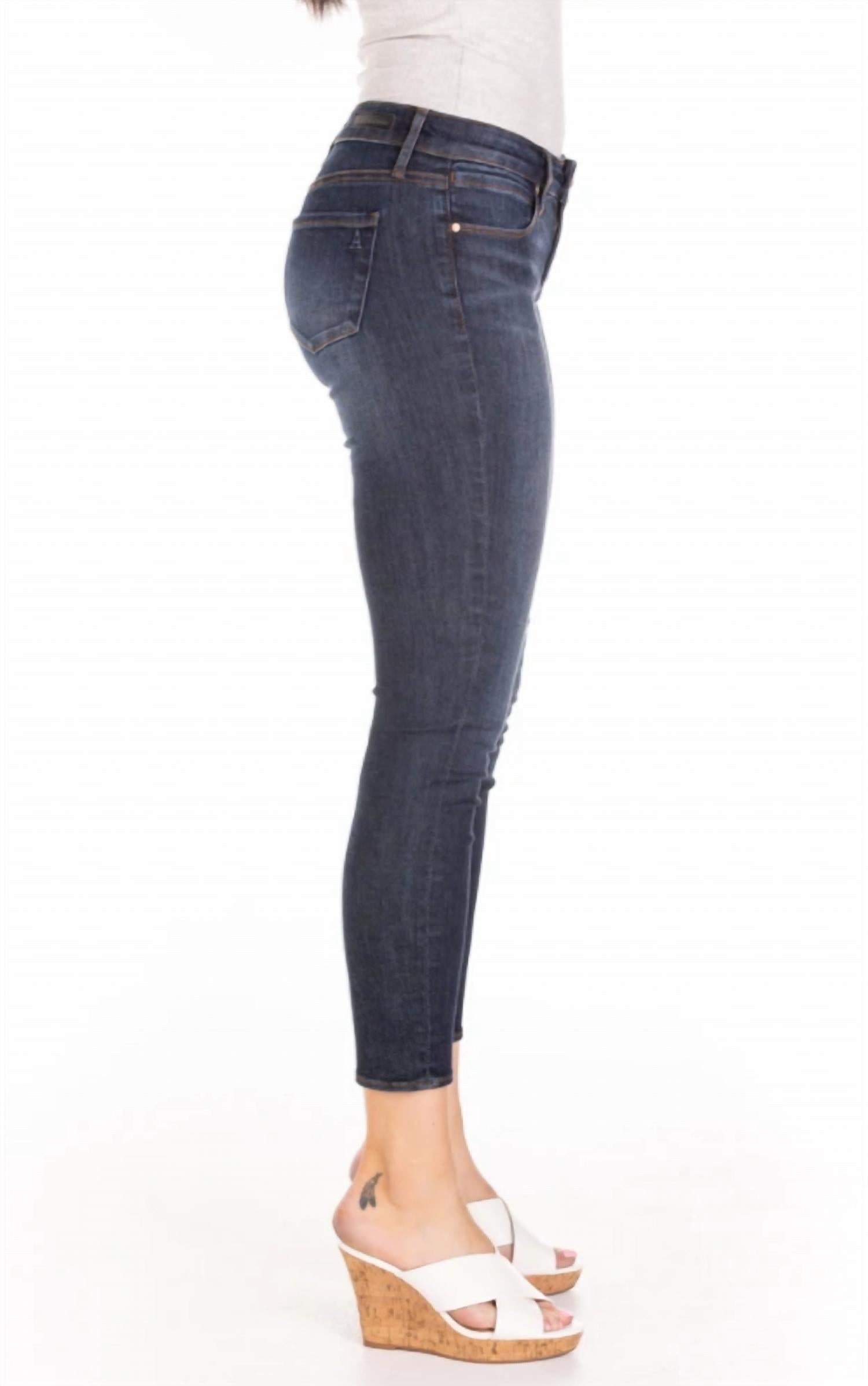 articles of society Cathy Cropped Jean in mountain - women's jeans - detail view