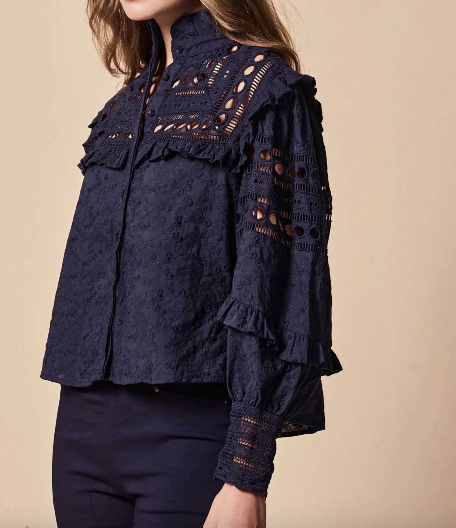 The Shirt - Danielle Textured Shirt