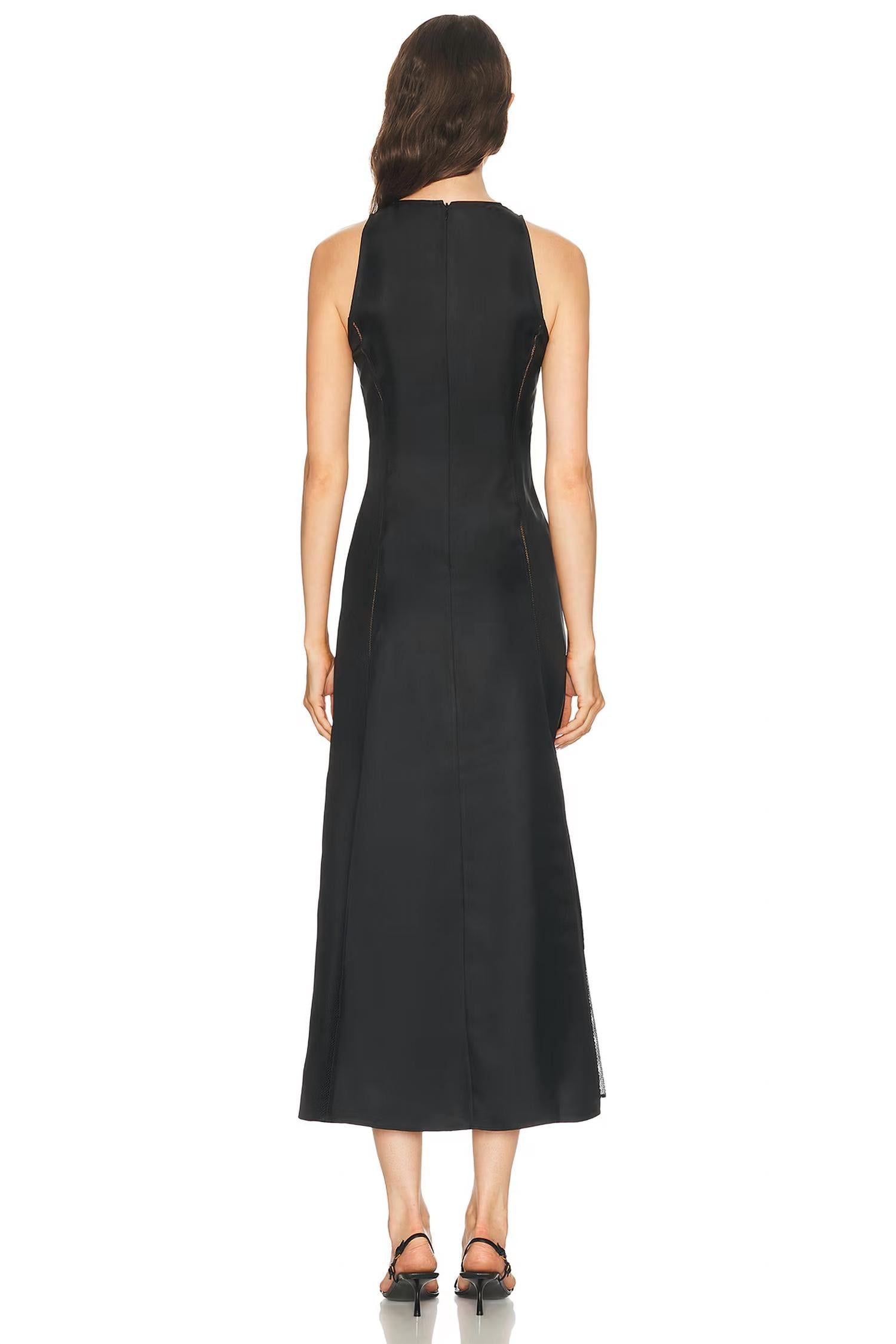 Loulou De Saison - Iraka Silk Twill Dress