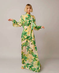Maison Zoulias - Marella Silk Maxi Dress