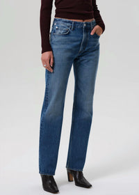 Citizens of Humanity Zurie High Rise And Straight Leg Jeans in demi - women's jeans - view 4