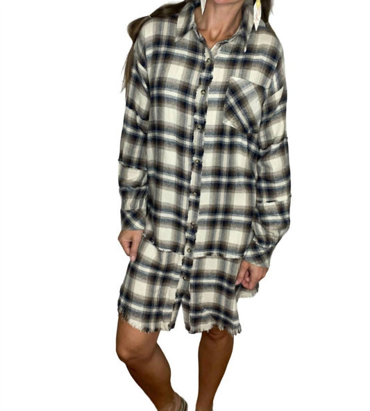 Heyson - Raelynn Plaid Shirket/Dress