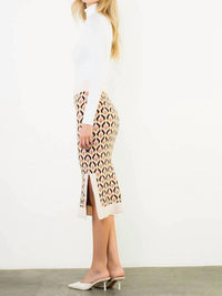 Thml - Jacquard Knit Midi Skirt
