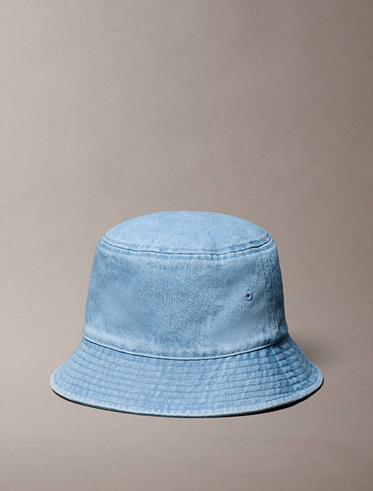 Calvin Klein - Men's Denim Signature Logo Bucket Hat