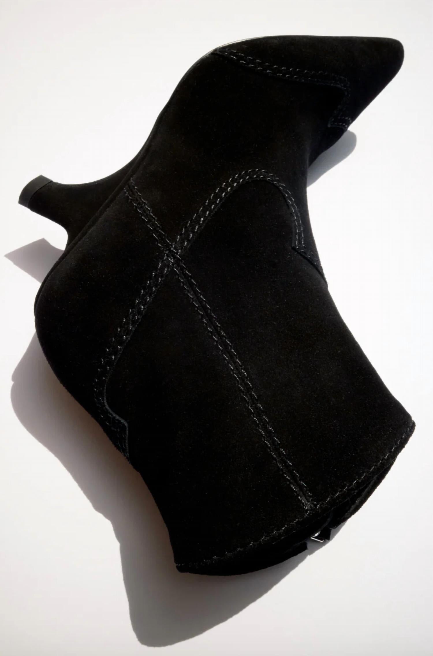 Simkhai - Women's Shadow Suede Western Ankle Boots