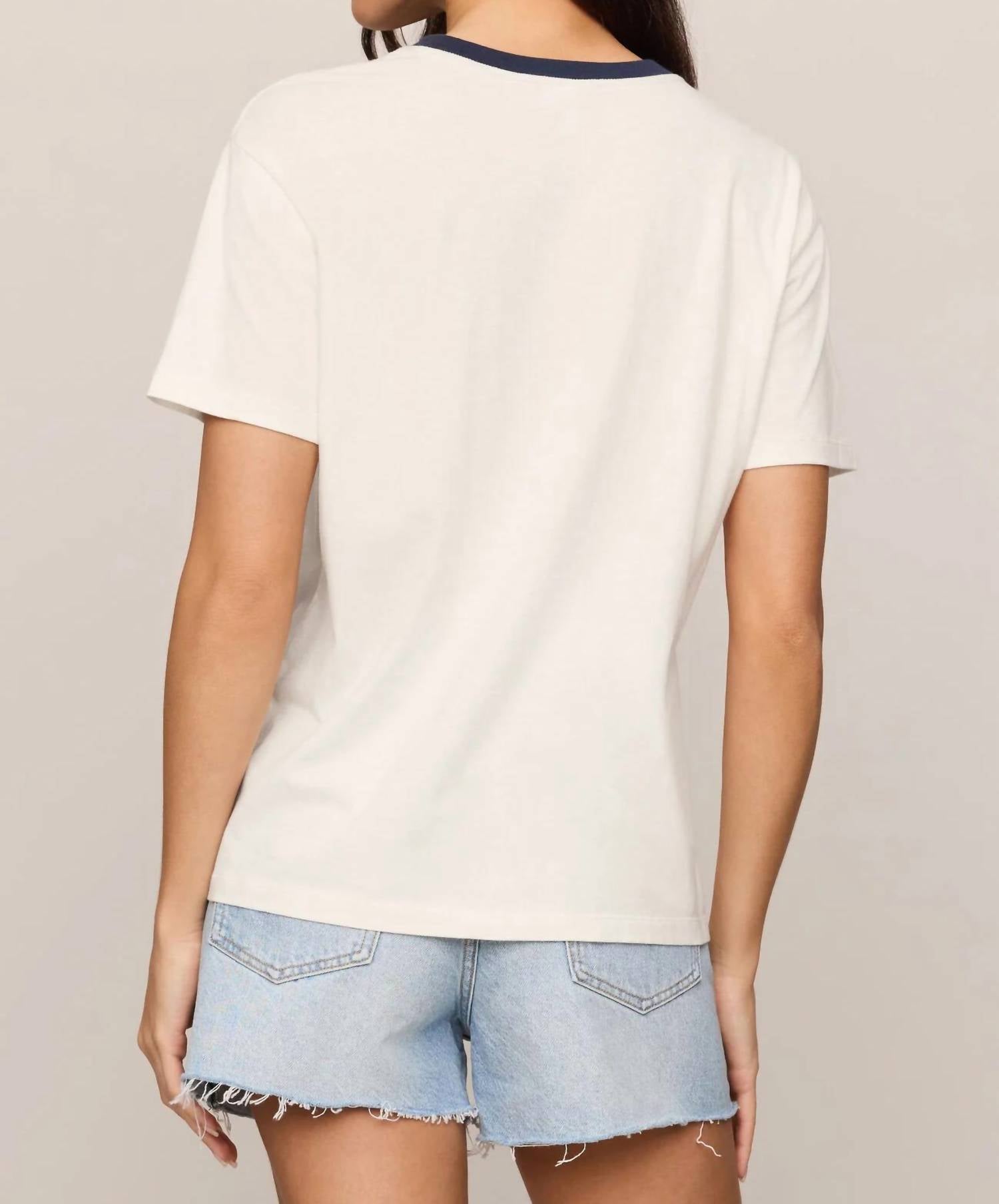 Z Supply - Salty Contrast Boyfriend Tee