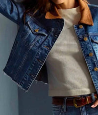KUT FROM THE KLOTH Women's Kerry Cropped Jacket in affined - women's jacket - view 5