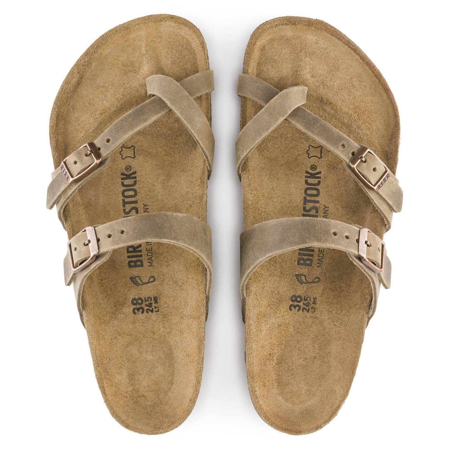BIRKENSTOCK Unisex Mayari Sandals in tabacco brown - women's sandal - alternate view