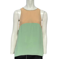 English Rose - Color Block Tank