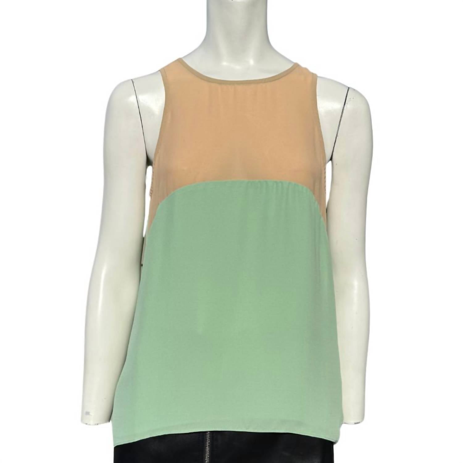 English Rose - Color Block Tank