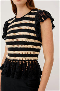 Rails - Coen Crochet Knit Top