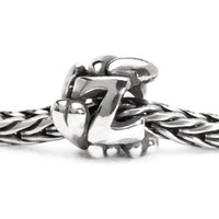 Trollbeads Letter Z Sterling Bead in silver - women's jewelry - detail view