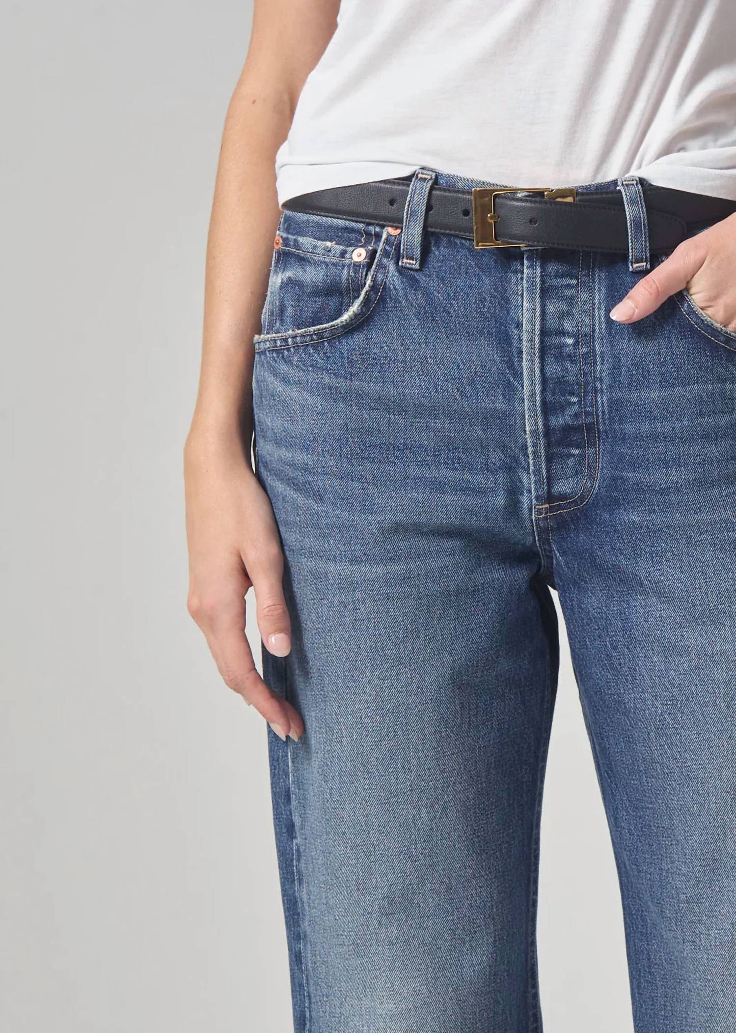 Citizens Of Humanity - Dahlia Bow Leg Baby Roll Jeans