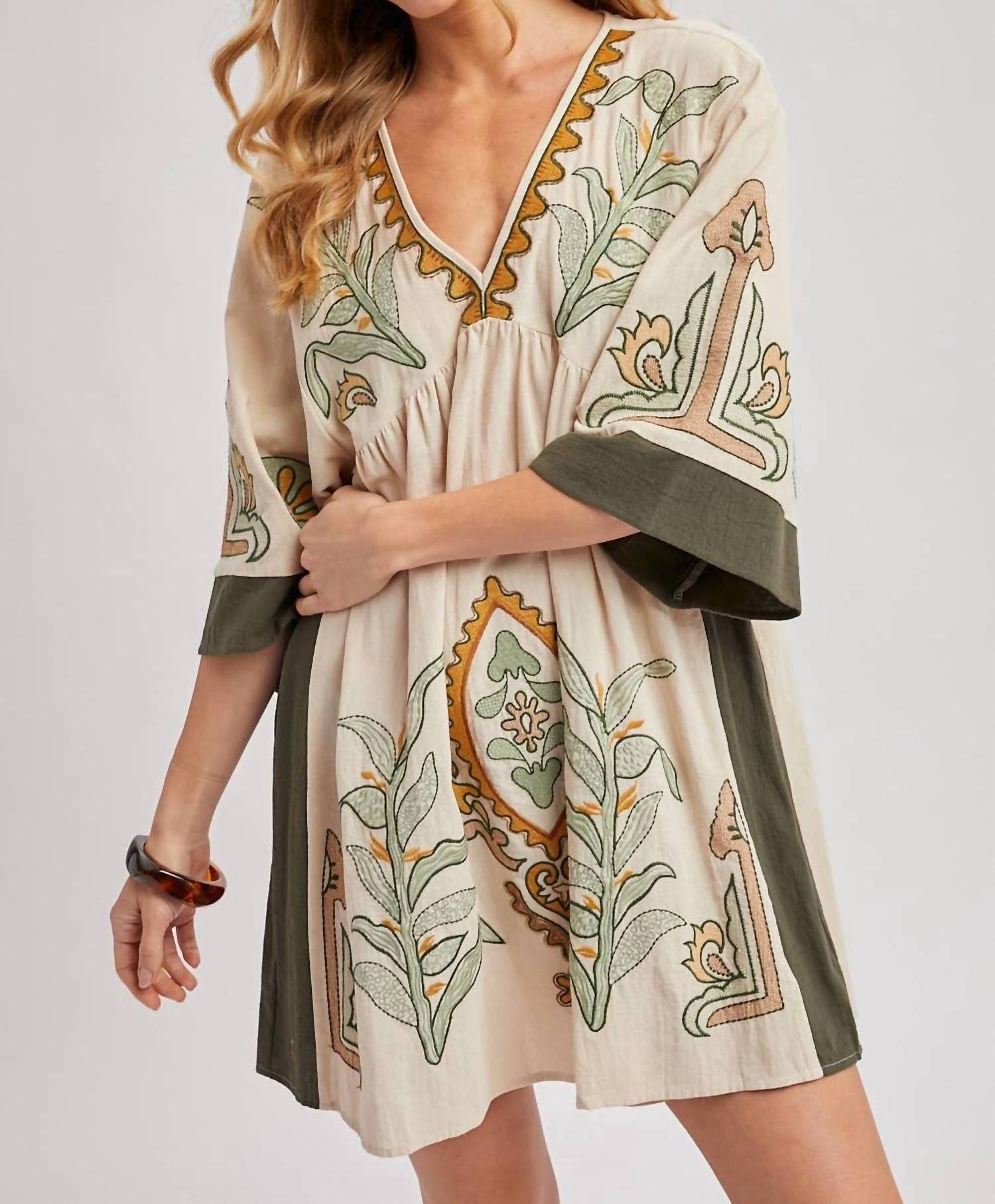 Bluivy - Boho Babydoll Dress