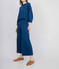 Corinne Collection Millie Top in sapphire - women's blouse - alternate view