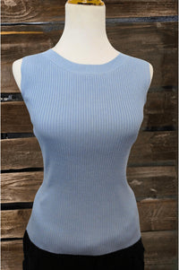 Aemi + Co - Women's Jaiden Ribbed Knit Tank Top