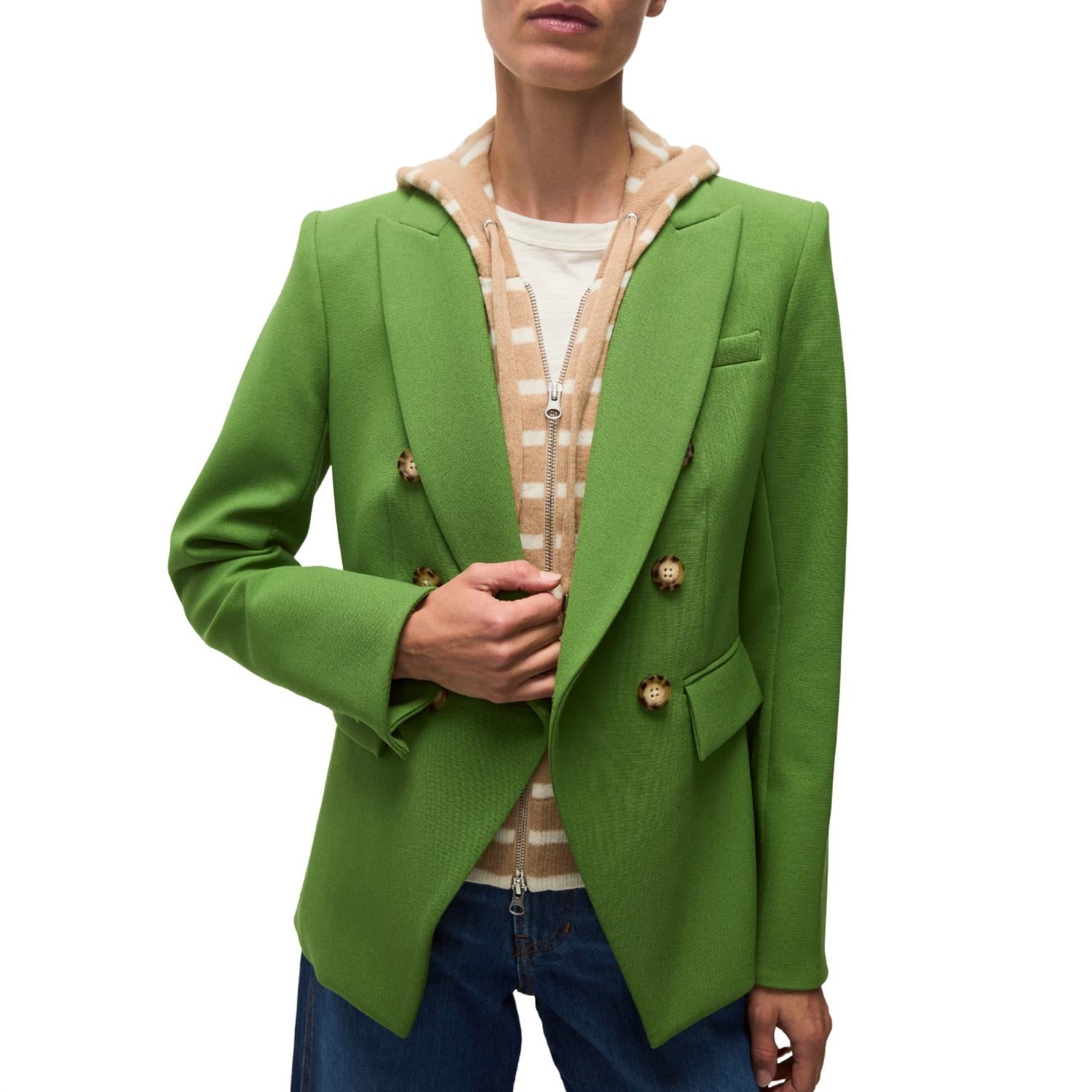 Veronica Beard - Cashmere Hoodie Dickey Insert