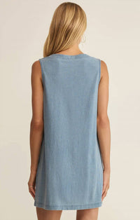 Z Supply - Solace Jersey Denim Mini Dress